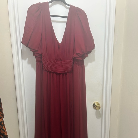 Ever Pretty Dresses & Skirts - Ever Pretty Burgundy Maxi Dress